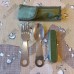 Туристический набор столовых предметов Military